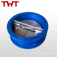 Wafer type dual plate check valve / non return spring valve